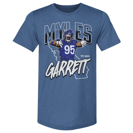 Myles Garrett Men's Premium T-Shirt | 500 LEVEL
