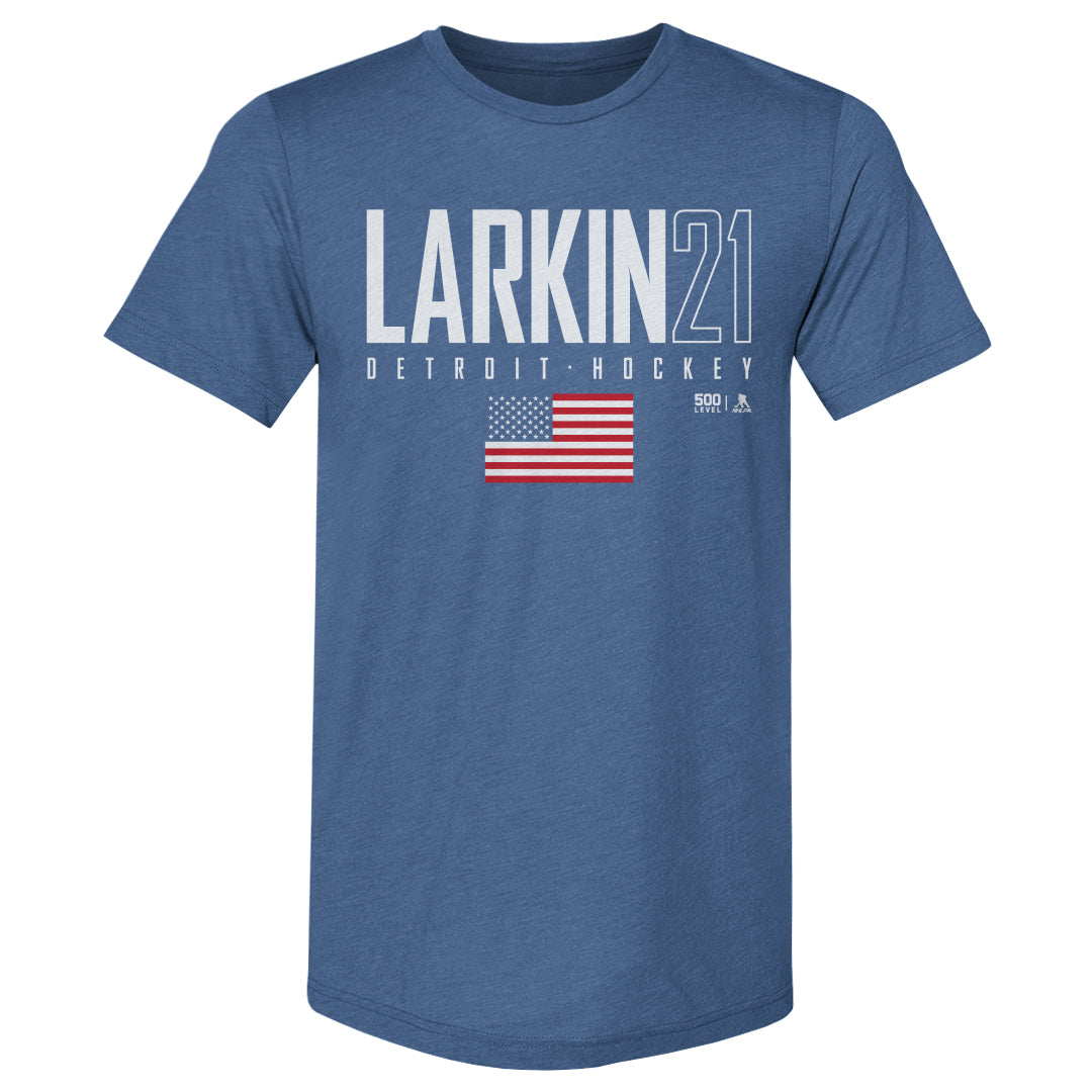 Dylan Larkin Men's Premium T-Shirt | 500 LEVEL