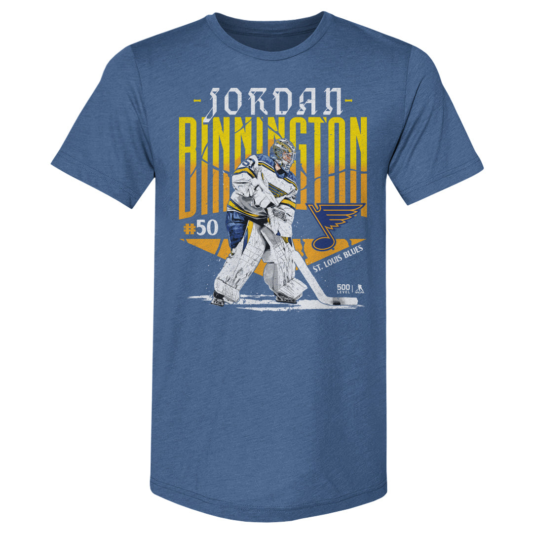 Jordan Binnington Men's Premium T-Shirt | 500 LEVEL