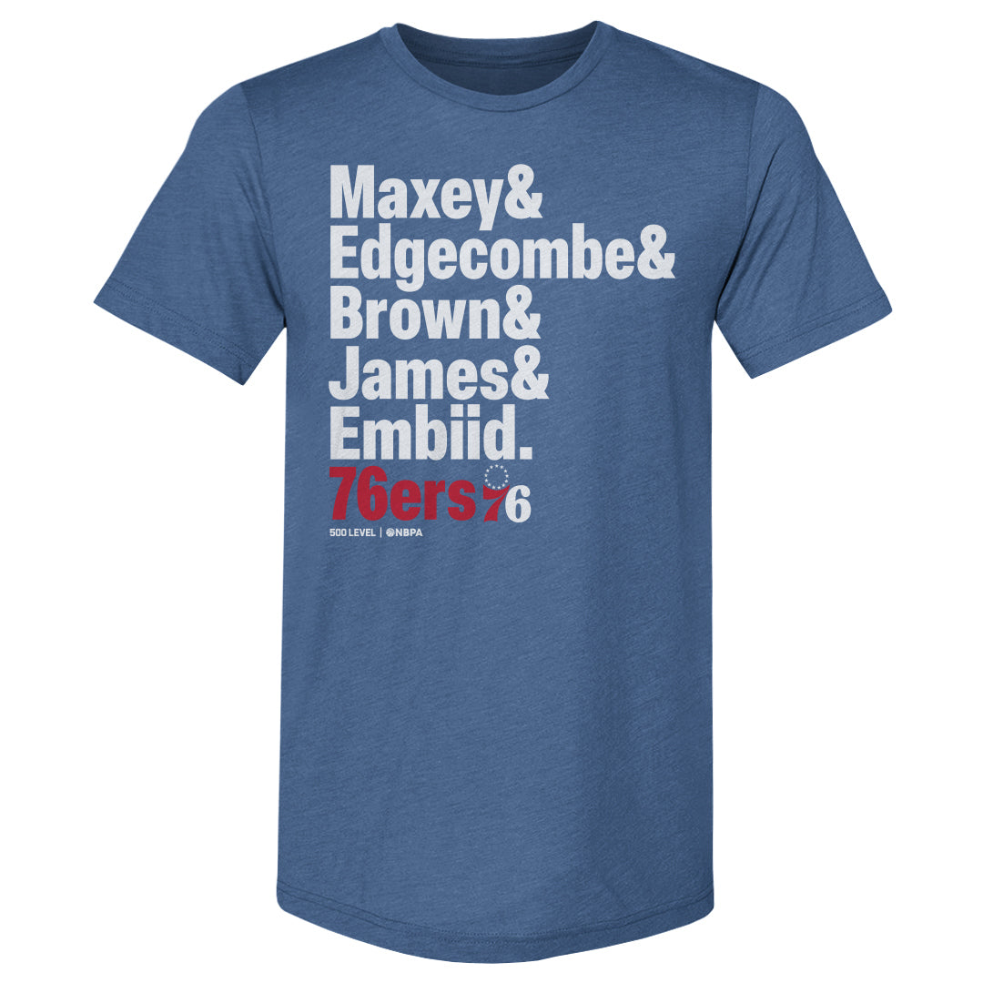 Philadelphia 76ers Men's Premium T-Shirt | 500 LEVEL