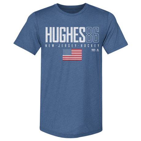 Jack Hughes Men's Premium T-Shirt | 500 LEVEL