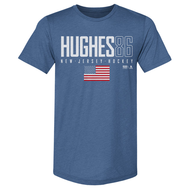 Jack Hughes Men's Premium T-Shirt | 500 LEVEL