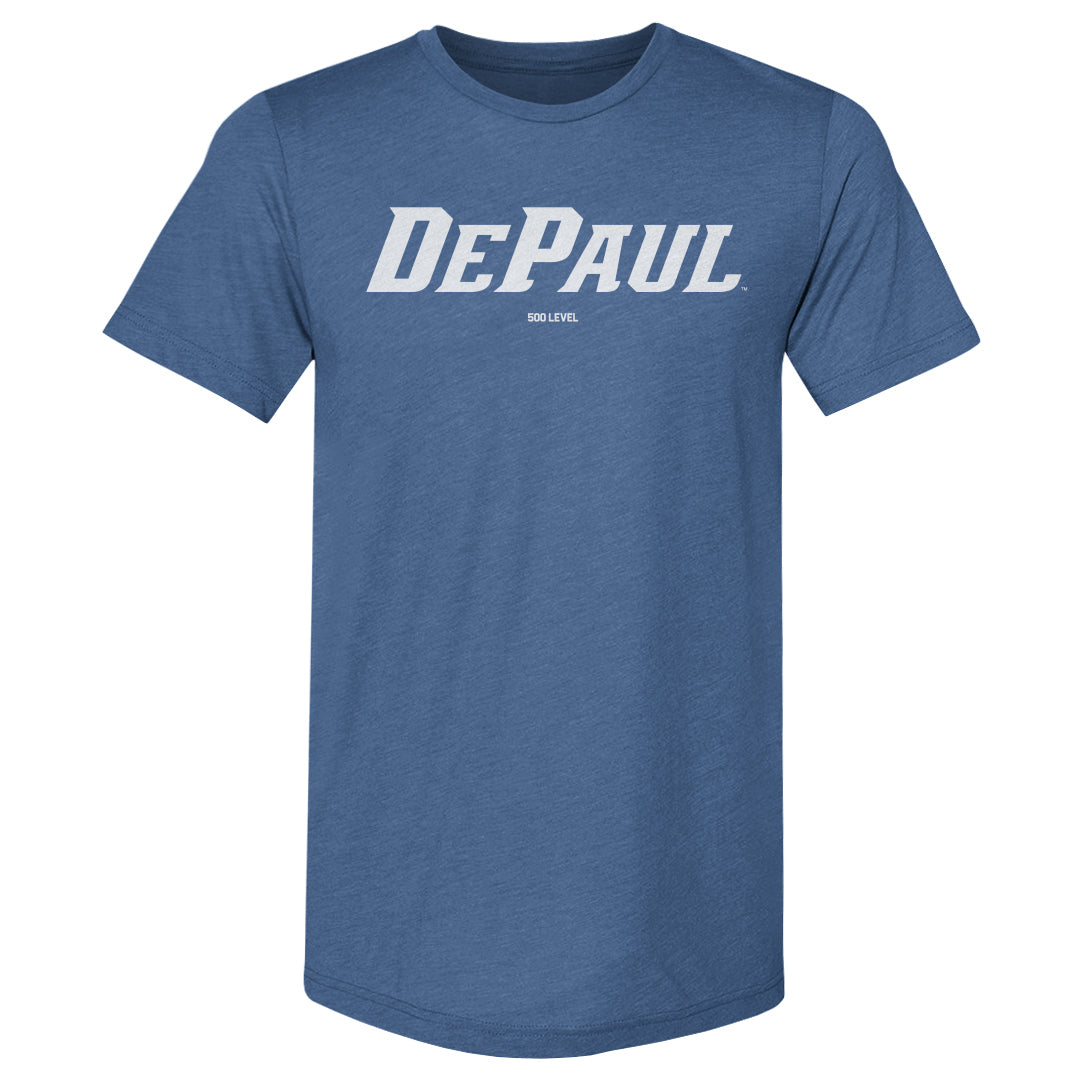 DePaul Blue Demons Men's Premium T-Shirt | 500 LEVEL