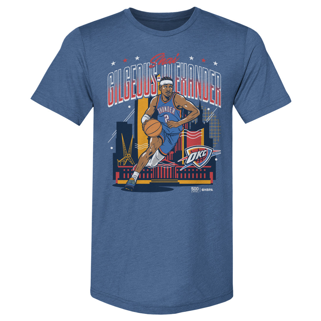 Shai Gilgeous-Alexander Men's Premium T-Shirt | 500 LEVEL