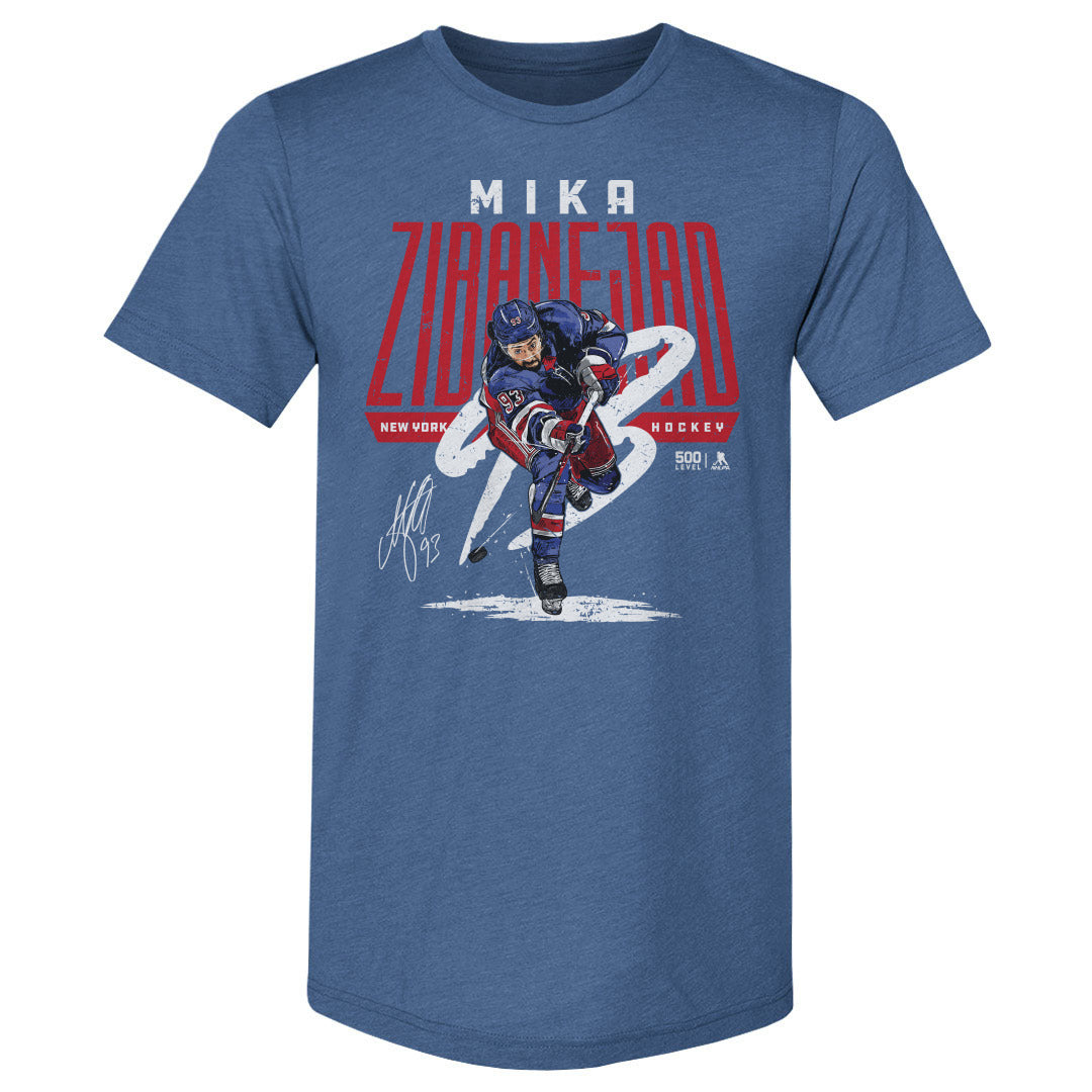 Mika Zibanejad Men's Premium T-Shirt | 500 LEVEL