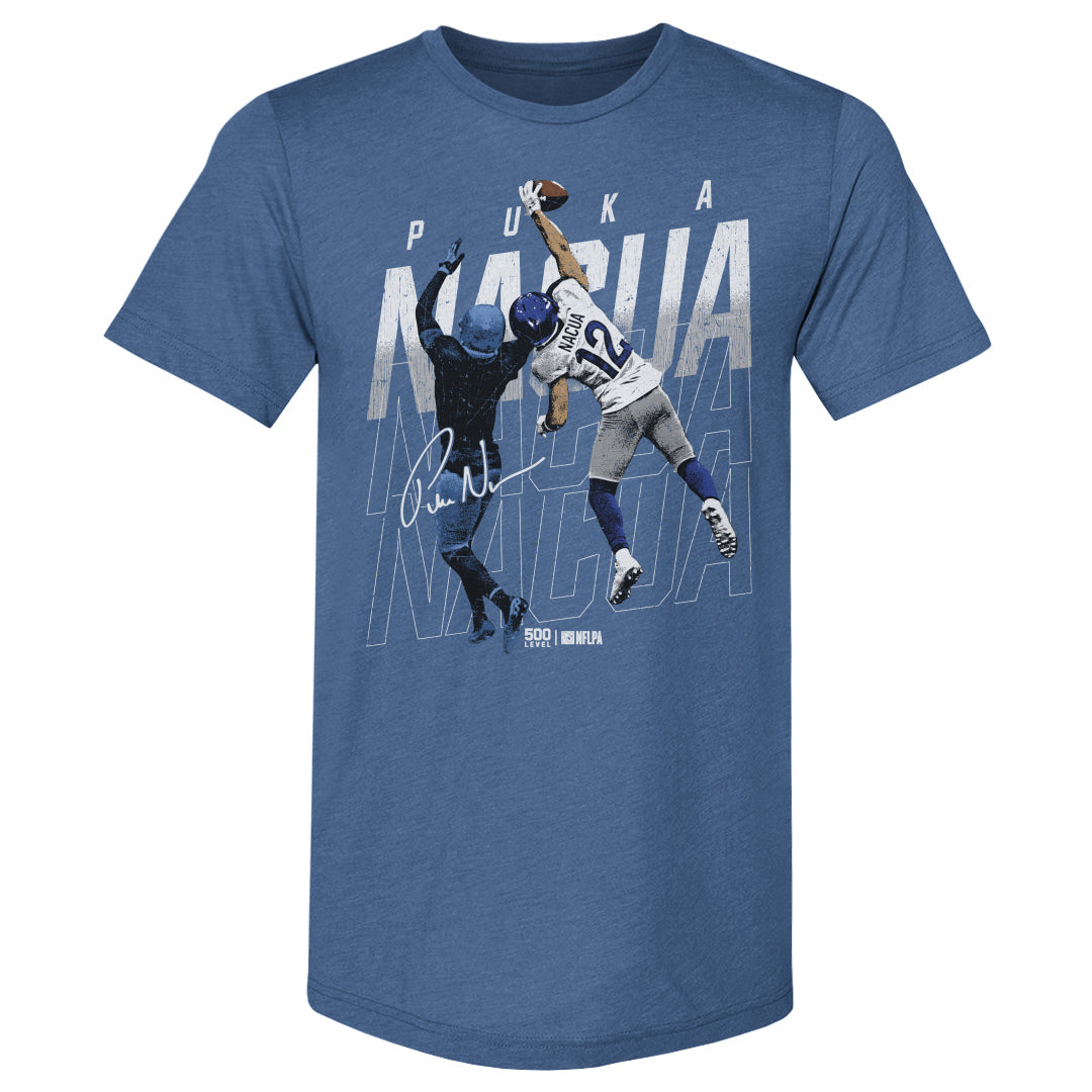 Puka Nacua Men's Premium T-Shirt | 500 LEVEL