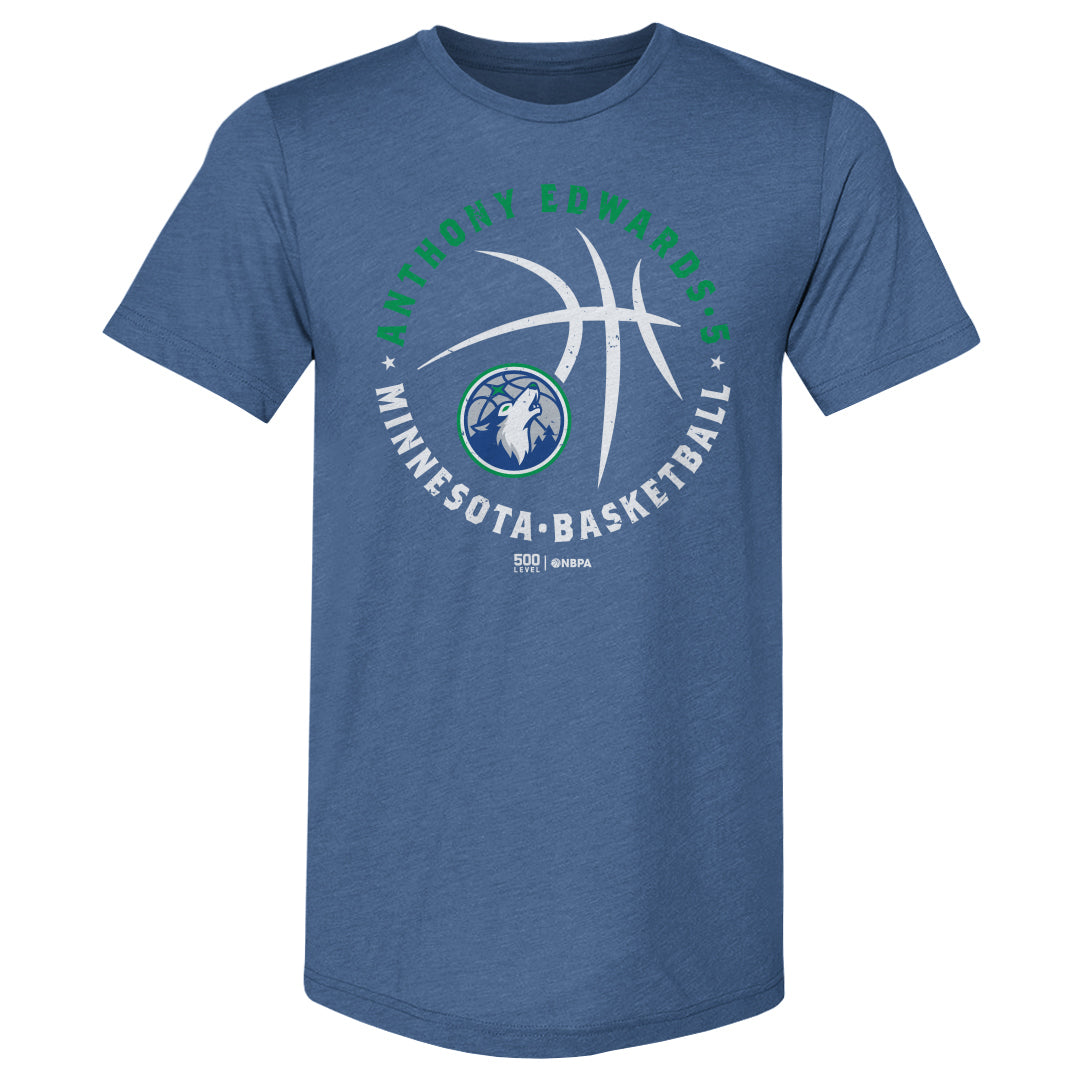 Anthony Edwards Men's Premium T-Shirt | 500 LEVEL