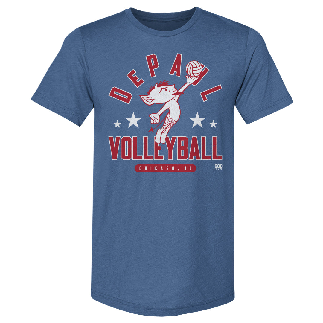 DePaul Blue Demons Men's Premium T-Shirt | 500 LEVEL
