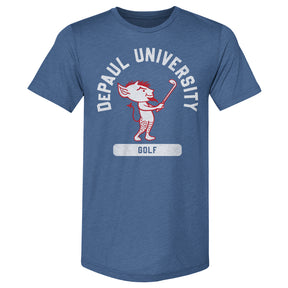 DePaul Blue Demons Men's Premium T-Shirt | 500 LEVEL