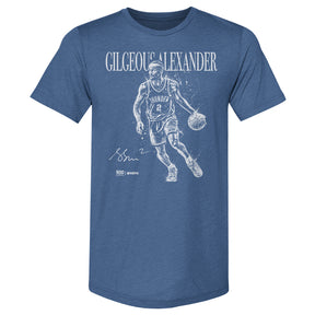 Shai Gilgeous-Alexander Men's Premium T-Shirt | 500 LEVEL