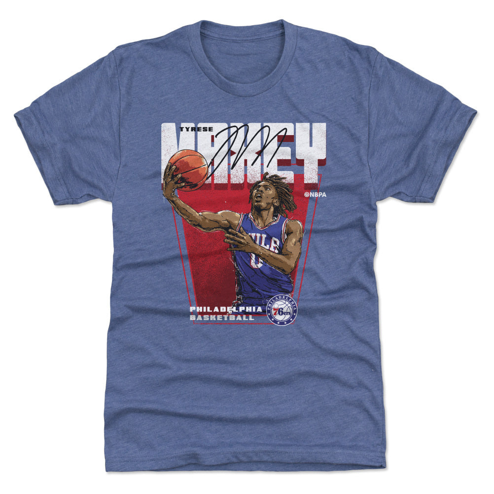 Tyrese Maxey Men's Premium T-Shirt | 500 LEVEL