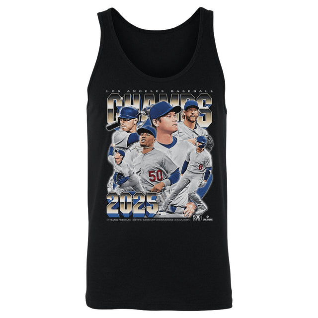 Los Angeles D Baseball Men's Tank Top | 500 LEVEL