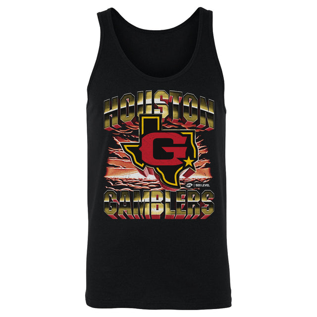Houston Gamblers Men's Tank Top | 500 LEVEL
