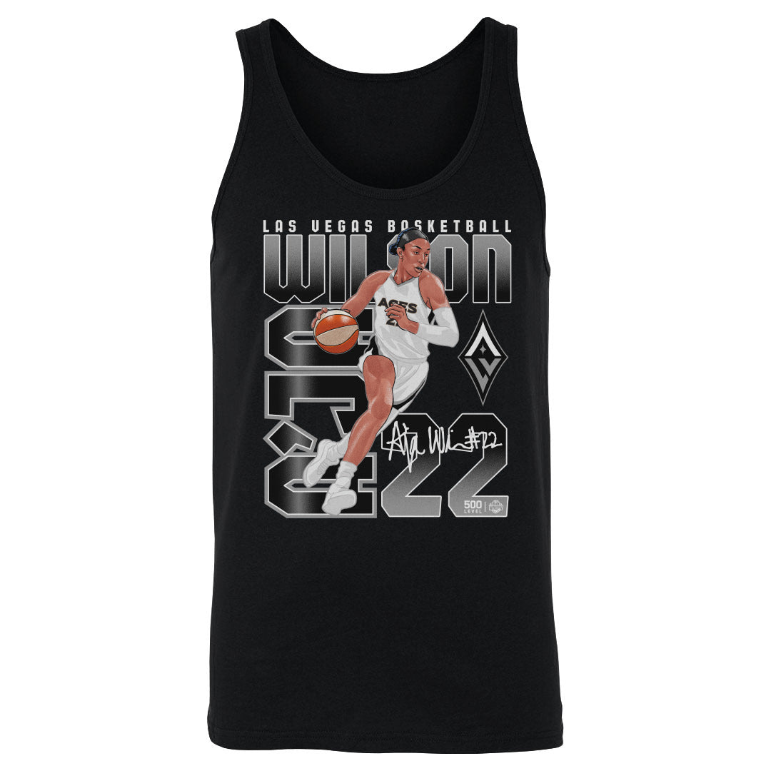 A'ja Wilson Men's Tank Top | 500 LEVEL