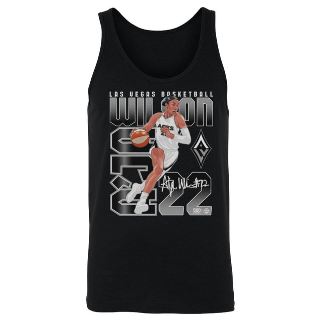 A'ja Wilson Men's Tank Top | 500 LEVEL