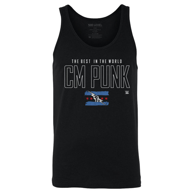 CM Punk Men's Tank Top | 500 LEVEL