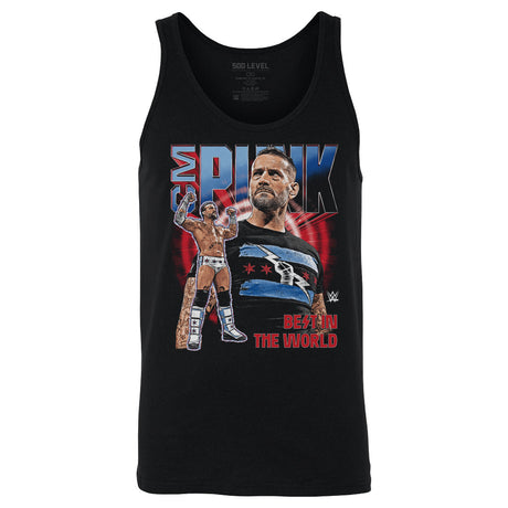 CM Punk Men's Tank Top | 500 LEVEL