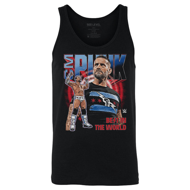 CM Punk Men's Tank Top | 500 LEVEL