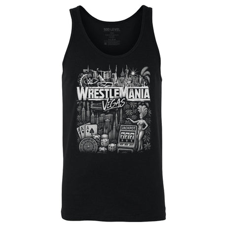 WrestleMania Men's Tank Top | 500 LEVEL