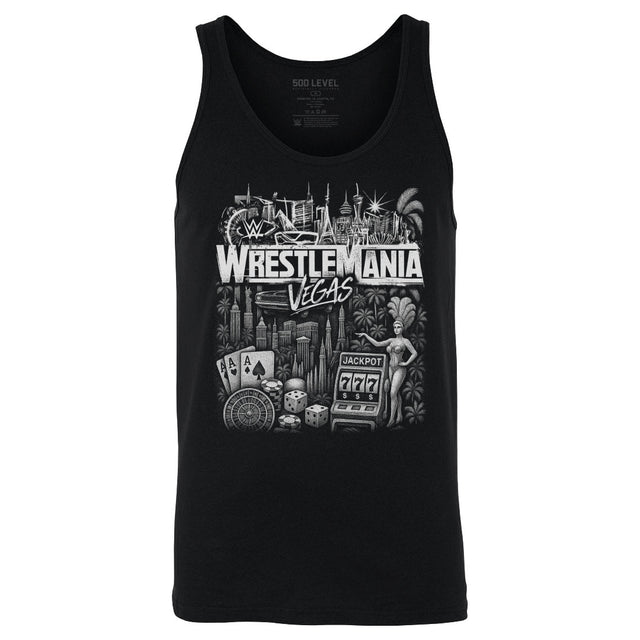 WrestleMania Men's Tank Top | 500 LEVEL