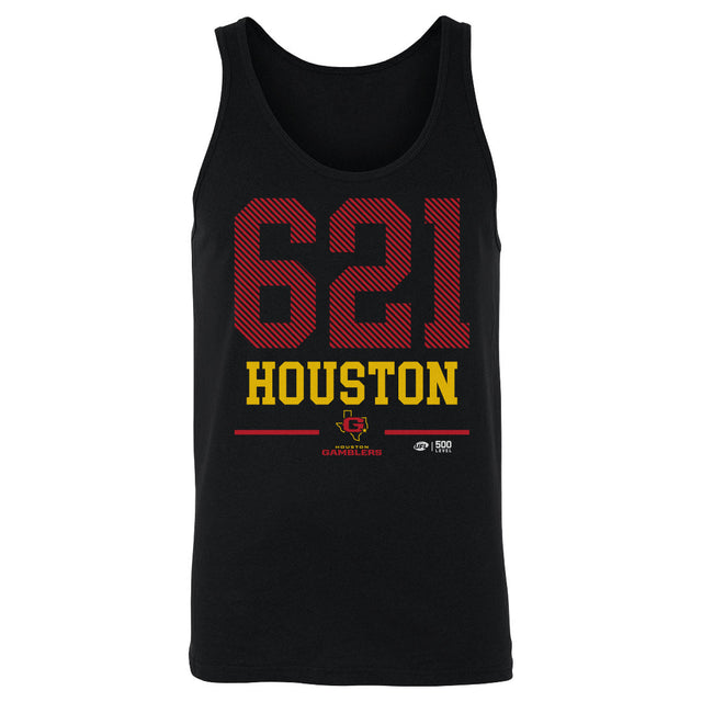 Houston Gamblers Men's Tank Top | 500 LEVEL