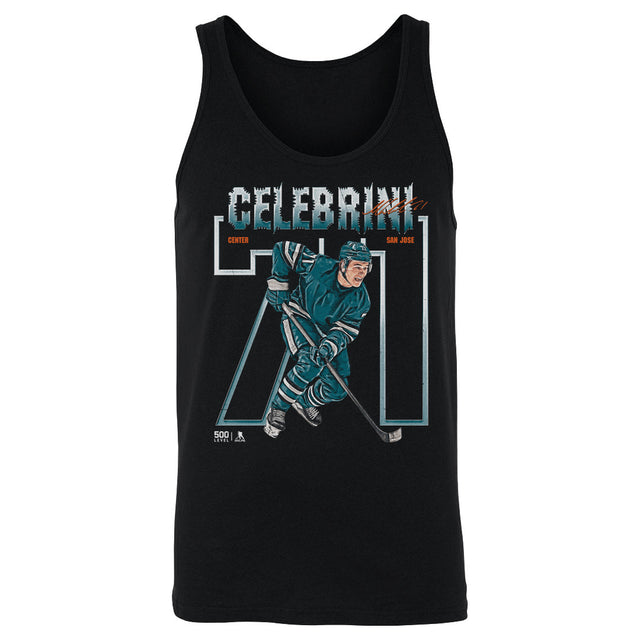 Macklin Celebrini Men's Tank Top | 500 LEVEL