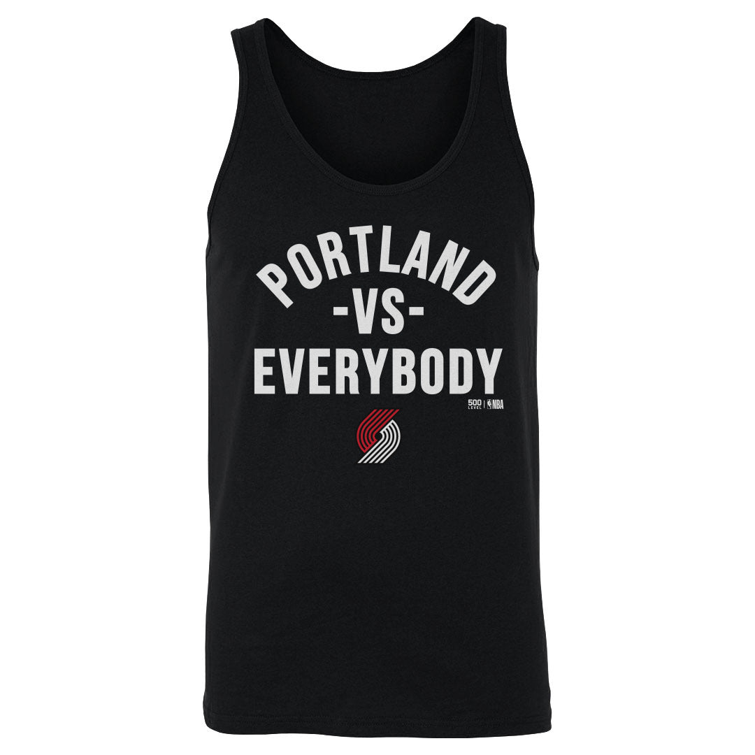 Portland Trail Blazers Vs. Everybody Team Men's Tank Top – 500 LEVEL