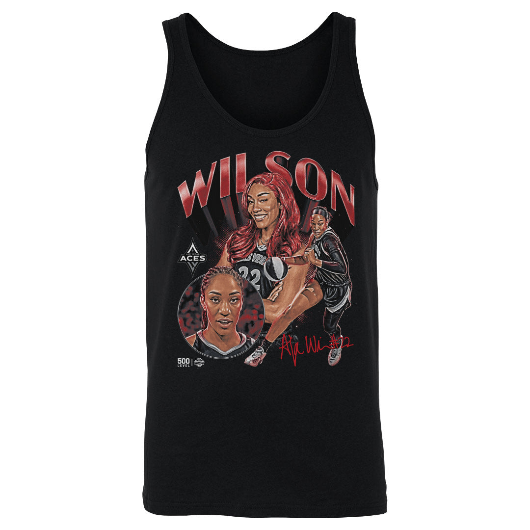 A'ja Wilson Men's Tank Top | 500 LEVEL