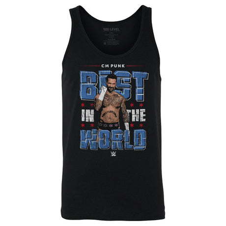 CM Punk Men's Tank Top | 500 LEVEL