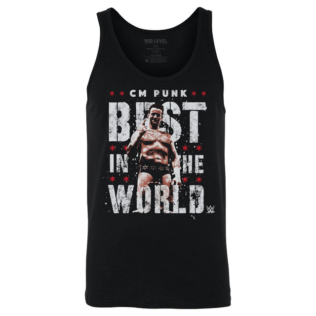 CM Punk Men's Tank Top | 500 LEVEL