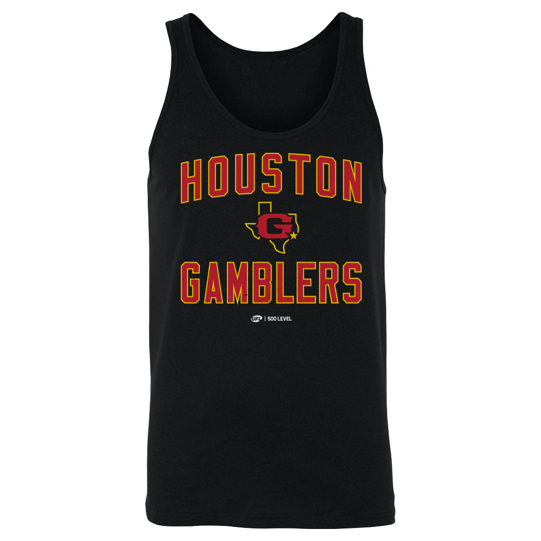 Houston Gamblers Men's Tank Top | 500 LEVEL