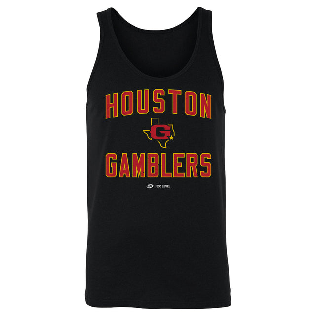 Houston Gamblers Men's Tank Top | 500 LEVEL