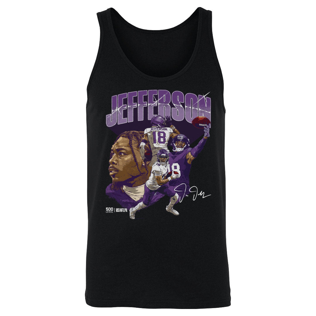 Justin Jefferson Men's Tank Top | 500 LEVEL