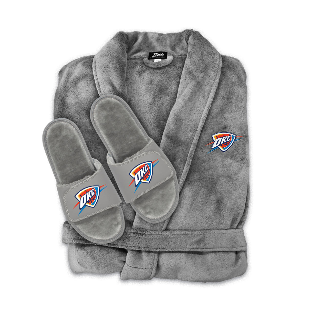 Oklahoma City Thunder Boss Robe Slide Bundle