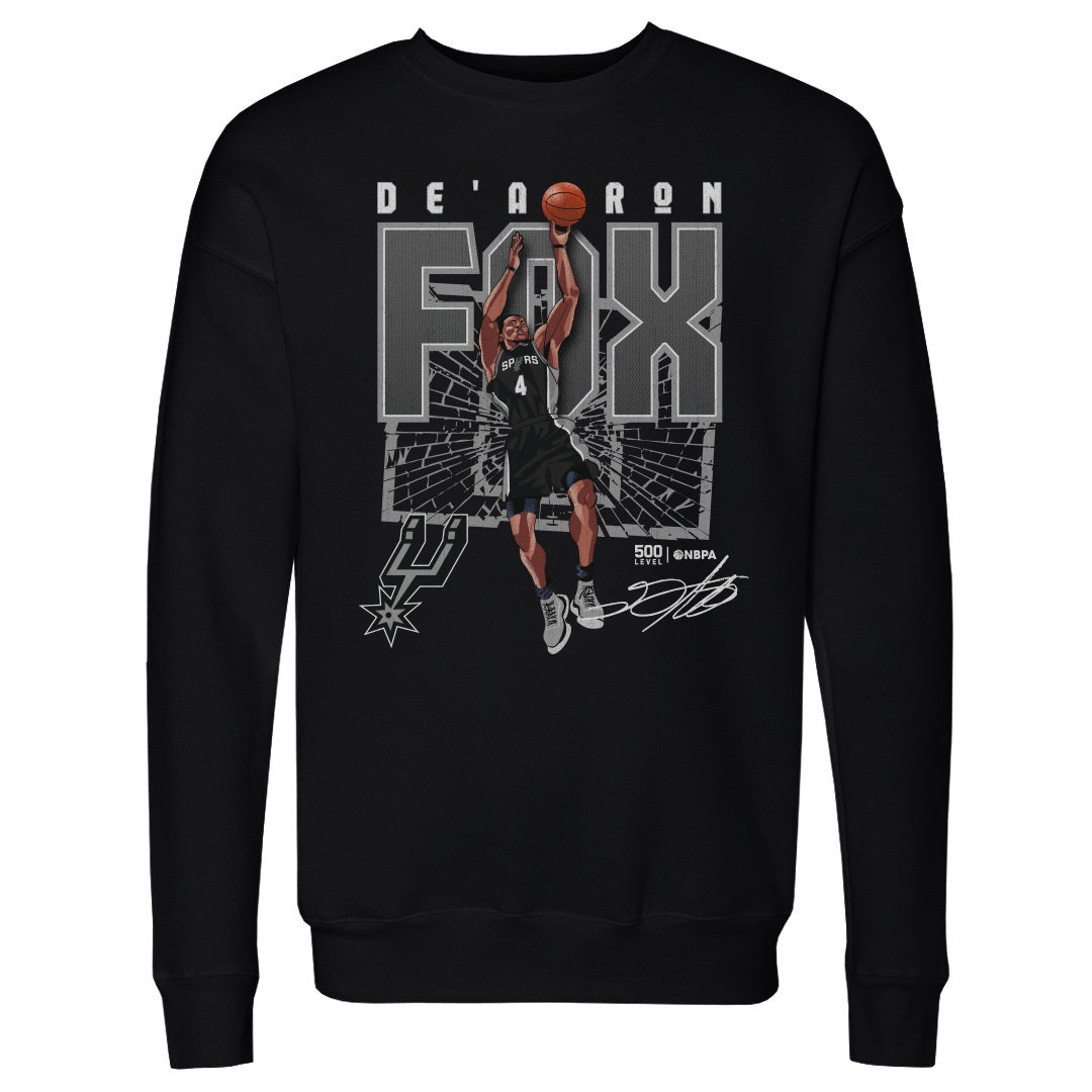 De'Aaron Fox Men's Crewneck Sweatshirt | 500 LEVEL