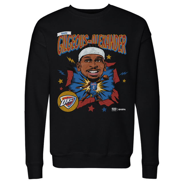 Shai Gilgeous-Alexander Men's Crewneck Sweatshirt | 500 LEVEL
