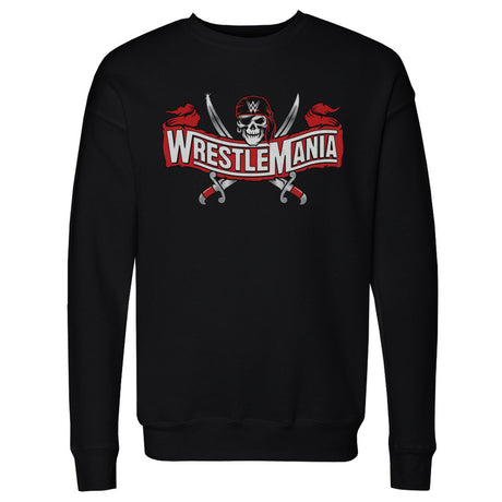 WrestleMania Men's Crewneck Sweatshirt | 500 LEVEL