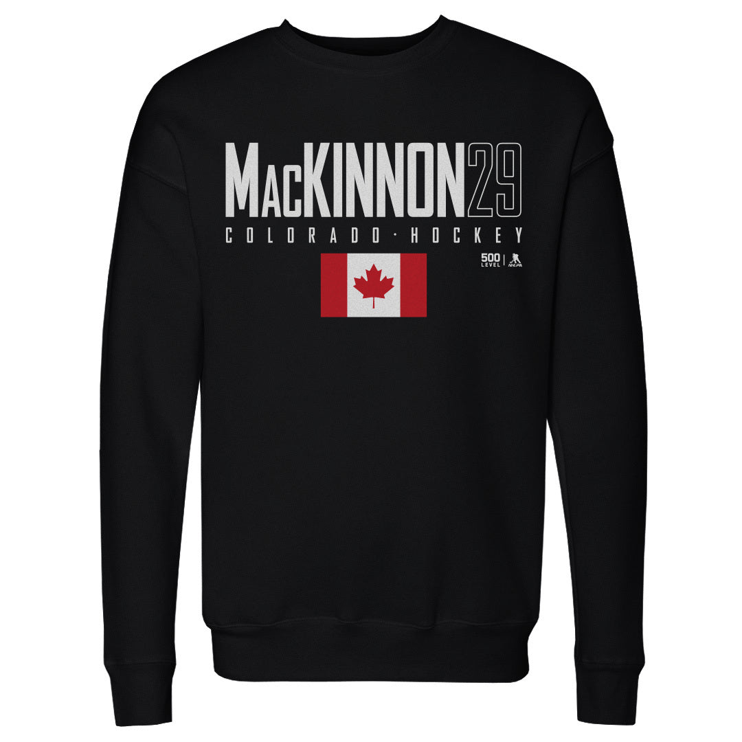 Nathan MacKinnon Men's Crewneck Sweatshirt | 500 LEVEL