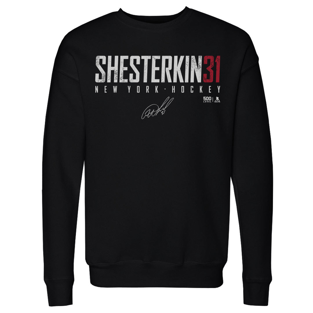Igor Shesterkin Men's Crewneck Sweatshirt | 500 LEVEL
