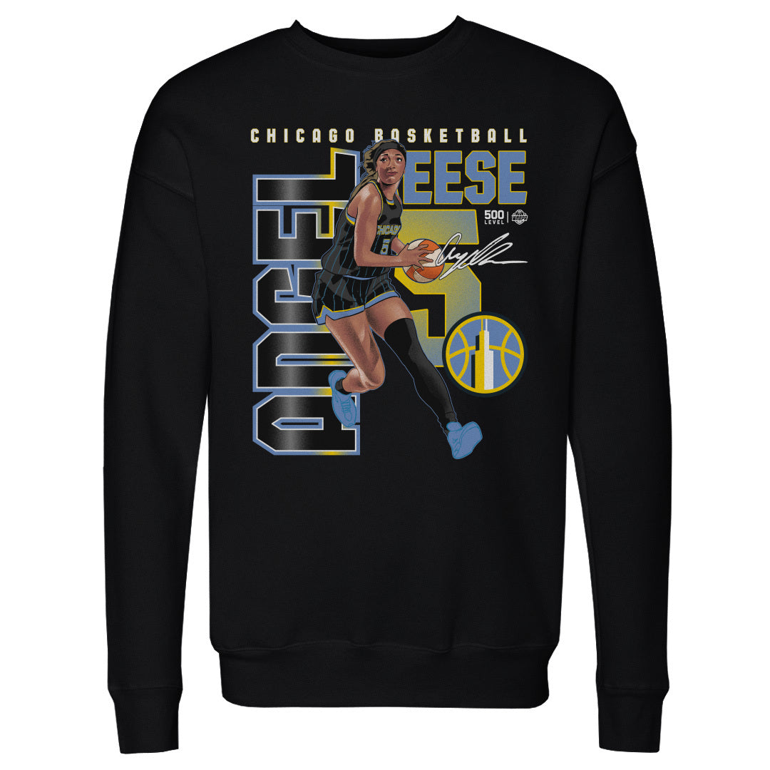 Angel Reese Men's Crewneck Sweatshirt | 500 LEVEL
