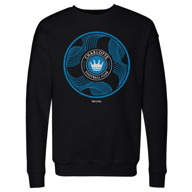 Charlotte FC Men's Crewneck Sweatshirt | 500 LEVEL