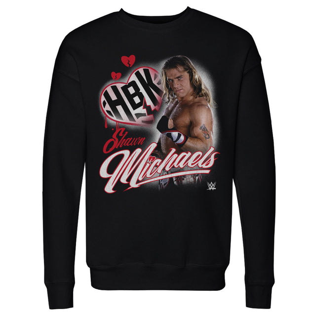Shawn Michaels Men's Crewneck Sweatshirt | 500 LEVEL