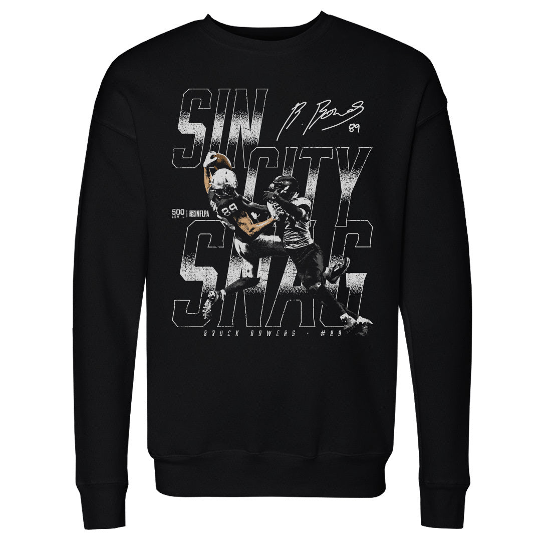 Brock Bowers Men's Crewneck Sweatshirt | 500 LEVEL