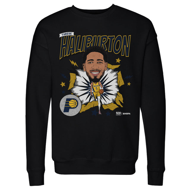 Tyrese Haliburton Men's Crewneck Sweatshirt | 500 LEVEL