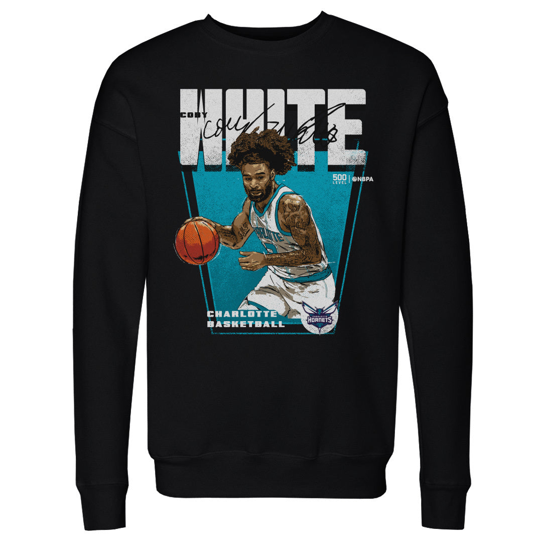 Coby White Men's Crewneck Sweatshirt | 500 LEVEL