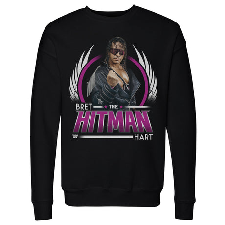 Bret Hart Men's Crewneck Sweatshirt | 500 LEVEL
