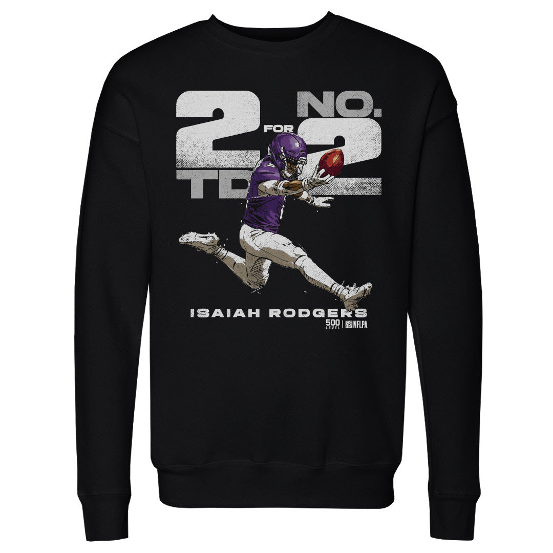 Isaiah Rodgers Men's Crewneck Sweatshirt | 500 LEVEL