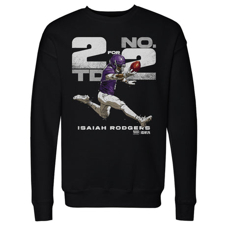Isaiah Rodgers Men's Crewneck Sweatshirt | 500 LEVEL