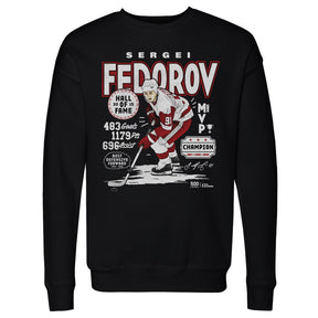 Sergei Fedorov Men's Crewneck Sweatshirt | 500 LEVEL