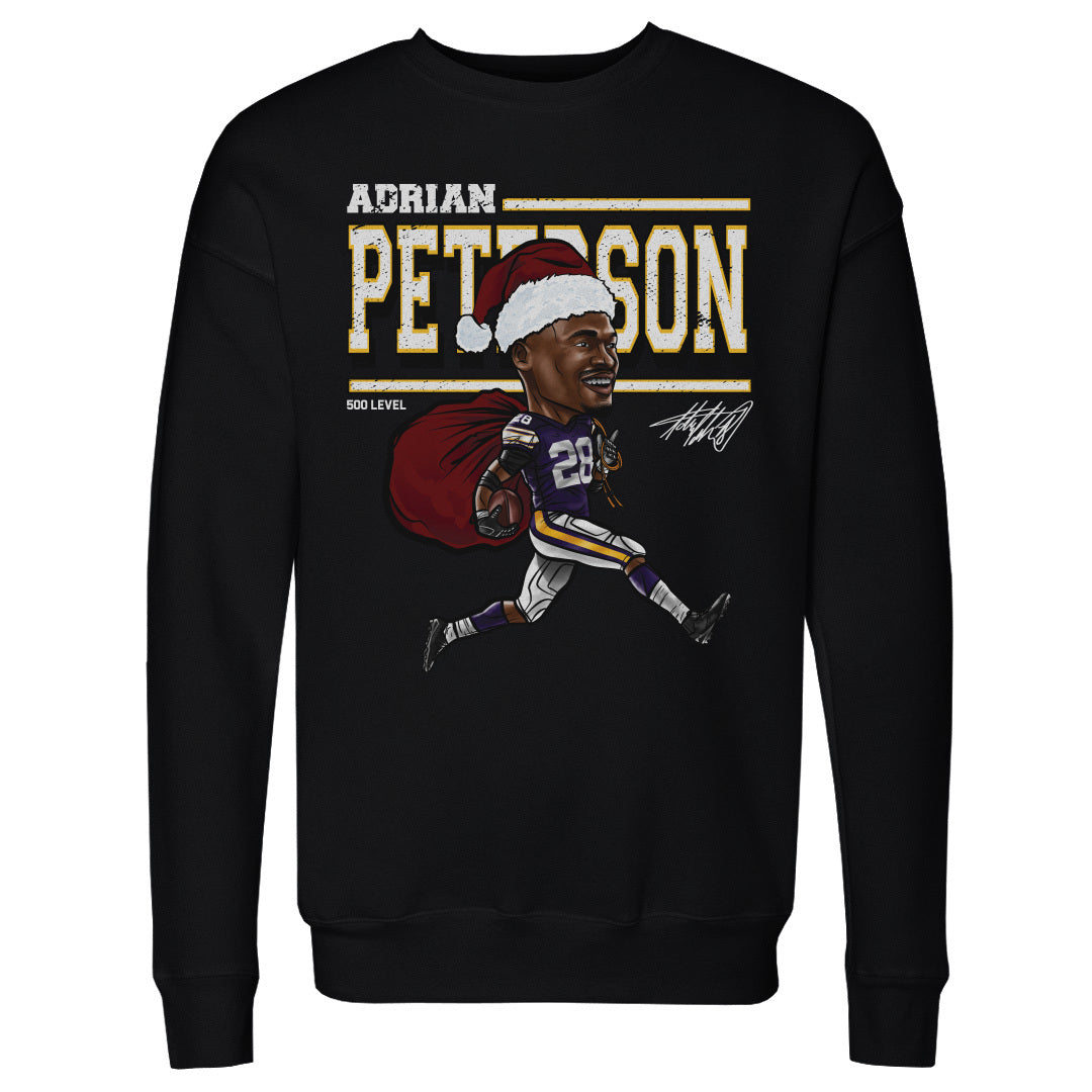 Adrian Peterson Men's Crewneck Sweatshirt | 500 LEVEL